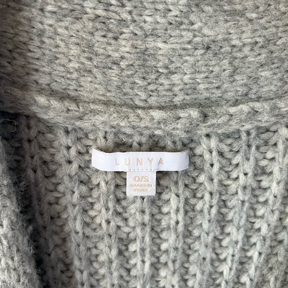 Lunya wool cardigan/ robe - Picture 3 of 4